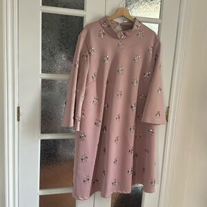 Pink asos dress